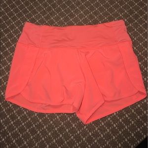 lululemon speed shorts (long)